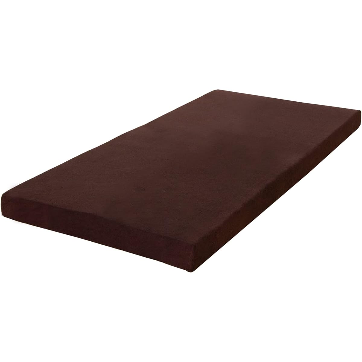 Tansu no Gen Mattress Single Thickness 10cm "Pure" High Resilience Density 25D Hardness 190N Washable High Resilience Mattress with Cover Pile Brown 13810082 (80232)