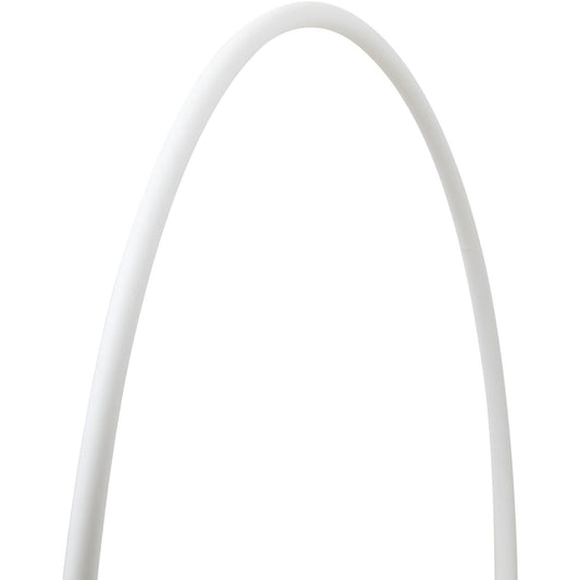 SASAKI Rhythmic Gymnastics Equipment Hoop, International Gymnastics Federation Certified Product, Japan Gymnastics Association Certified Product, Soft Round Hoop M-14 W (White)