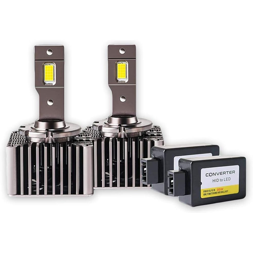 LED headlight LM-M10 D3S/R with HID light 35W white 8600Lm set of 2