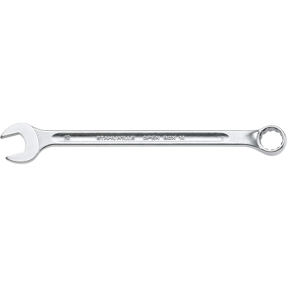 Stahlwille 14-21 One-eye, one-mouth spanner (long)