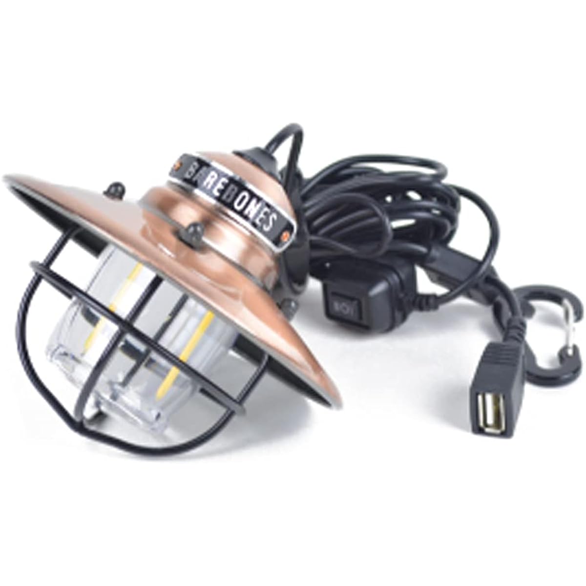 [Barebones Living] Barebones Living Edison Pendant Light LIV-266 264 268 Pendant Light LED Lantern Outdoor Hanging Light Copper [Parallel Import]