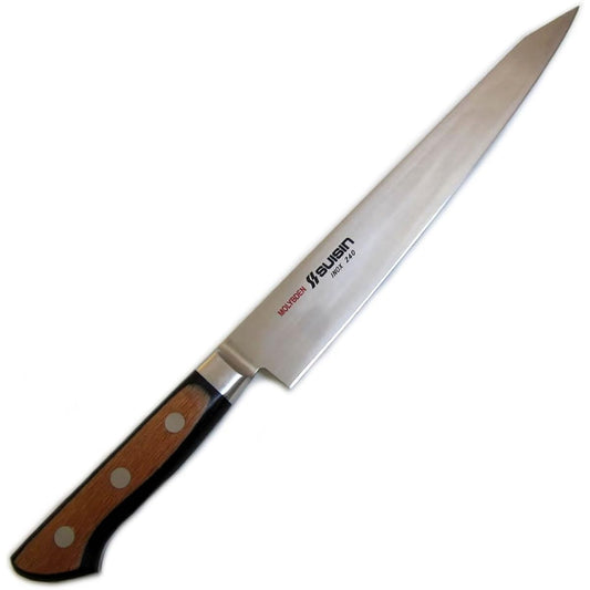 Authentic Sakai Knife Dotcom "Suishin SUISIN INOX Western Knife Series" [INOX Steel] Lined 240mm
