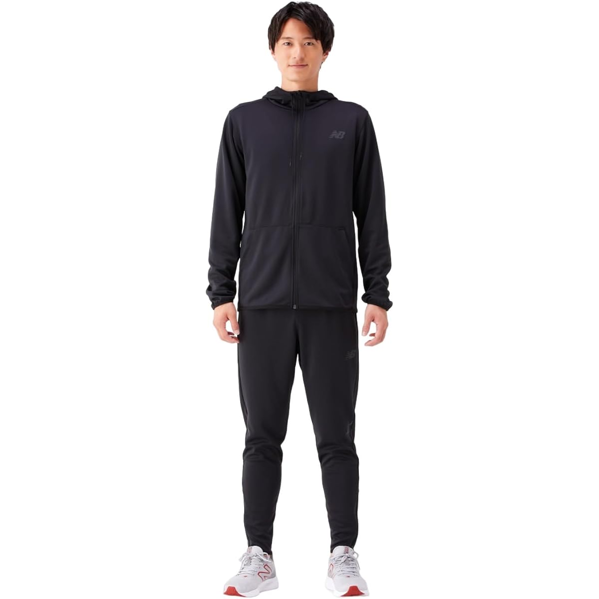 [New Balance] Jacket Tenacity Grit Full Zip Hoodie Jacket MJ33122 Men's