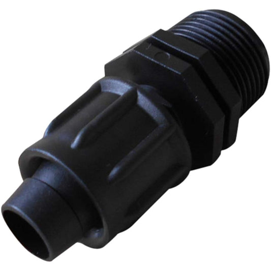 Agri Kaihatsu Infusion Tube Fitting for AGRI Infusion Tube Start 3/4" (20mm) Male Thread Depth 2cm Height 2cm Width 6cm 100 Pieces