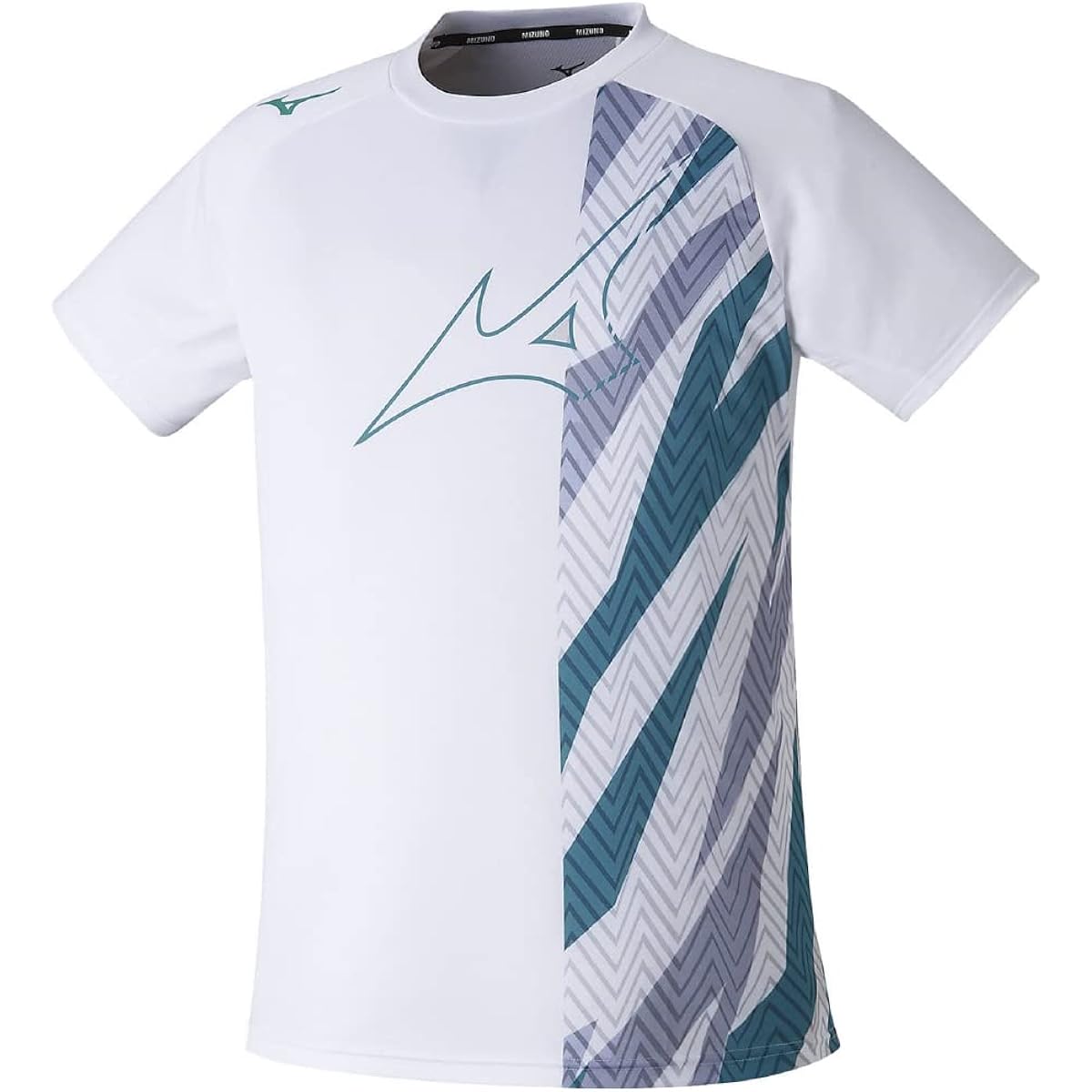 [Mizuno] Tennis Wear Practice Shirt Sweat Absorbent Quick Drying Dynamotion Fit 62JA2010