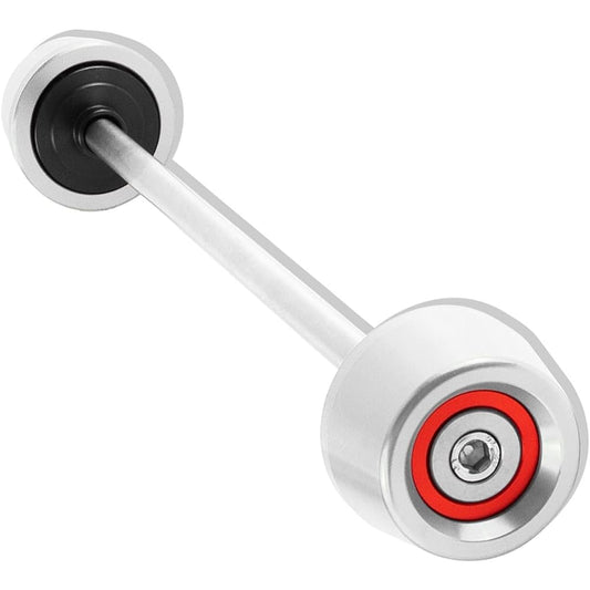 Motorcycle Slider Ducati Monster 696 795 796 797 821 1100EVO Motorcycle Front Axle Slider Wheel Protection (Color: Silver, Size: B)