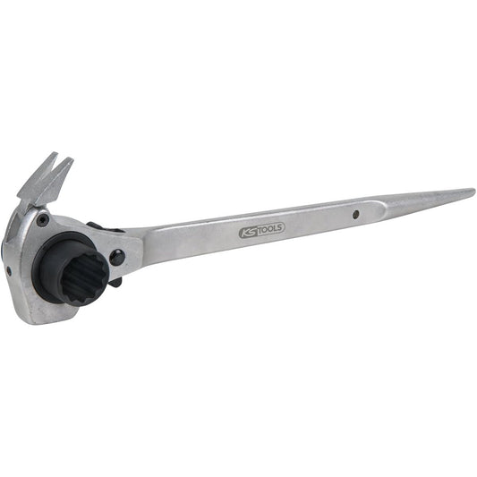 KS TOOLS 1 Scaffolding Wrench 4 19x22mm 4 in 1 Scaffolding Wrench 19x22 mm 522.2219