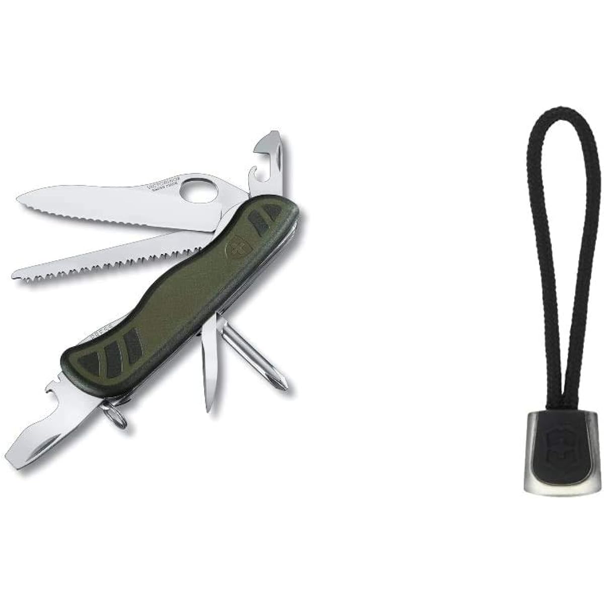 VICTORINOX Soldier Knife Swiss Army Knife Multi-Function Knife Large Blade with Phillips Screwdriver Swiss Made Multi-Tool with 10 Functions [Domestic Genuine Product] 0.8461.MWCH