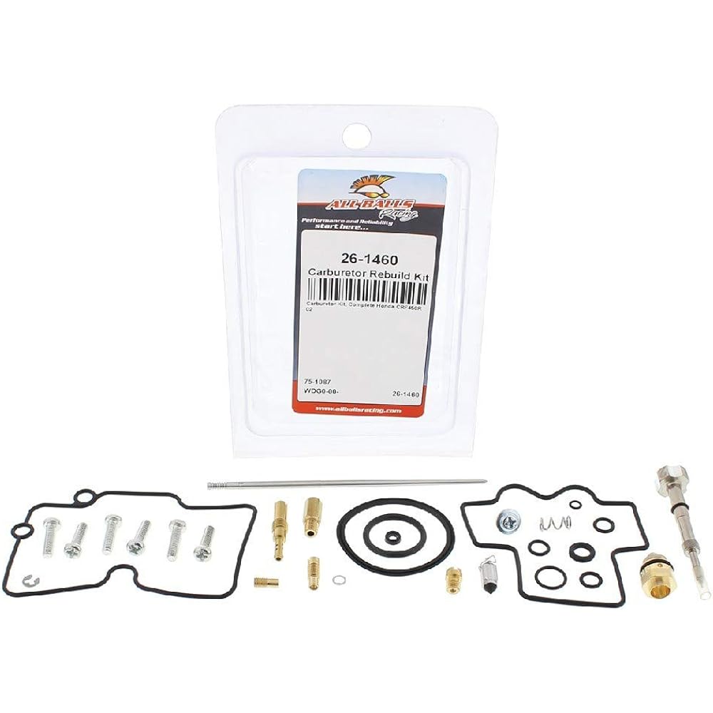 All Balls 26-1460 Carburetor Repair Kit (26-1460 Honda CRF450R 2002)