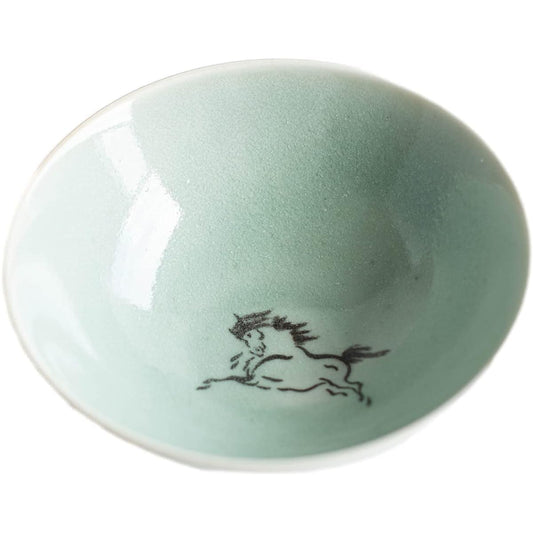 Ohori Soma Ware Matsunaga Kiln Rice Bowl Celadon Color (Large) SOMA050201CB