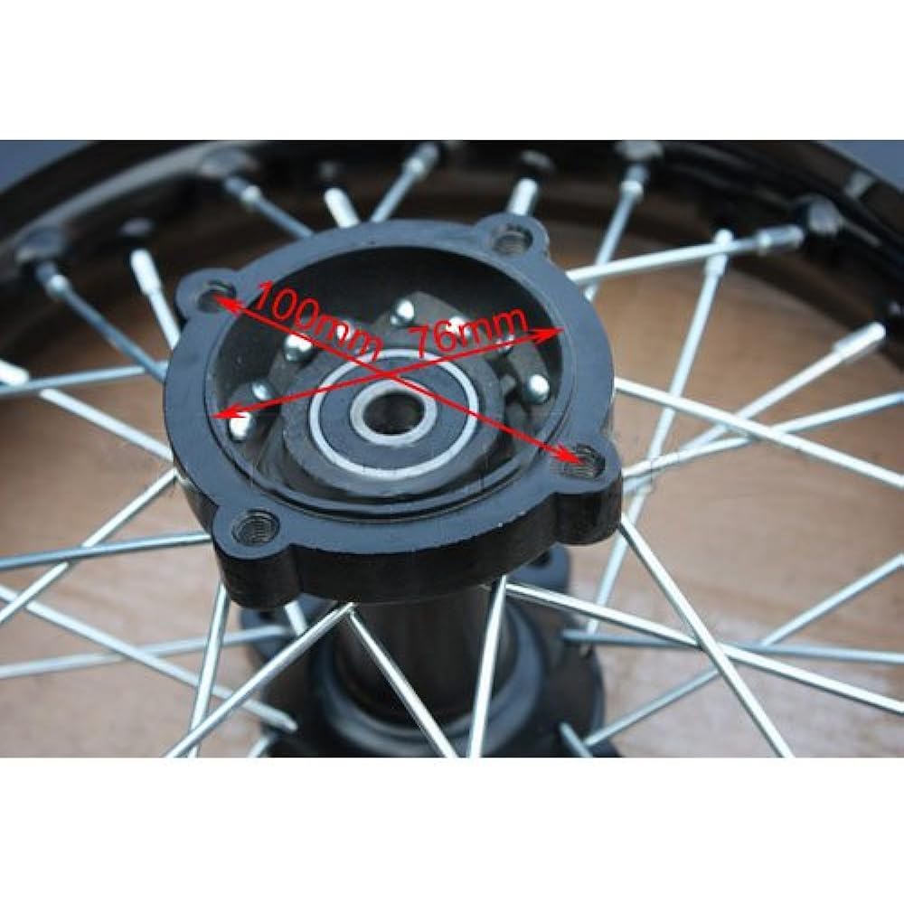 X-PRO 14 inch rear wheel 80/100-14 15mm bearing assembly dart bike parts