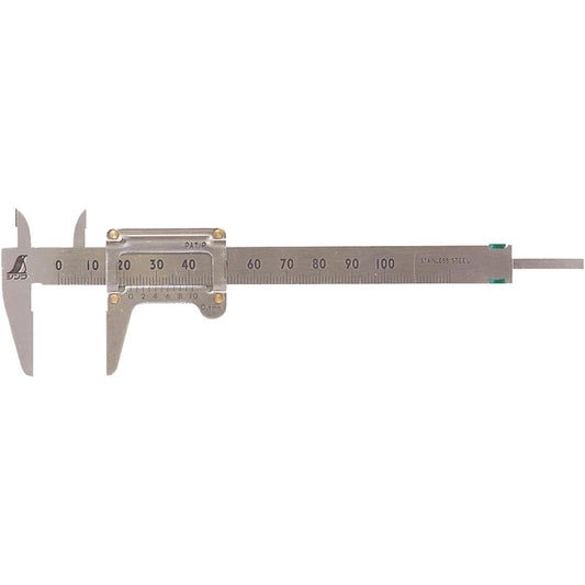 Shinwa Sokutei Pocket Caliper 100mm 5 pieces 19518