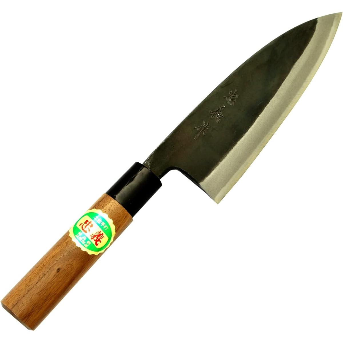 Tosa Knives Distribution Center Tosa Knives Knife Black Uchi Deba Knife Blue Steel No. 1 165mm
