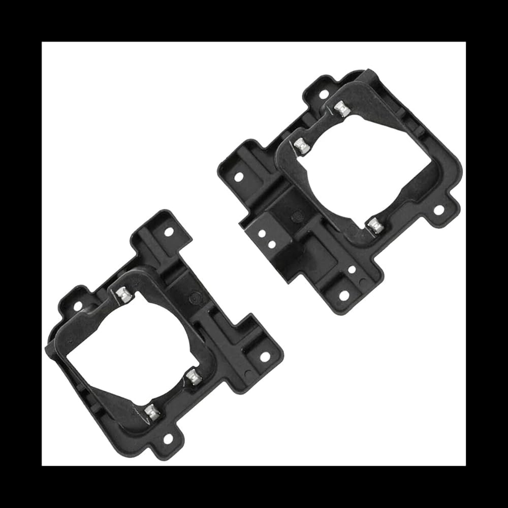 Car Parts 1 Pair Front Non LED Fog Light Bracket Kit 2019-2021 RAM 2500 3500 6849383AA Car Parts