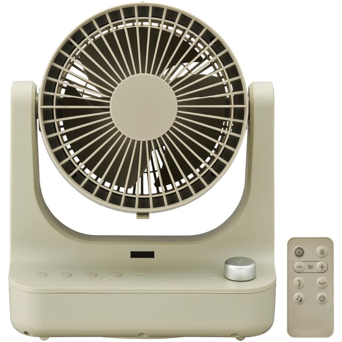 Doshisha Circulator CIRKILATOR 18cm [Can be disassembled and washed with water] 9 air volume levels Applicable tatami size to 16 tatami area Automatic left and right swinging Olive