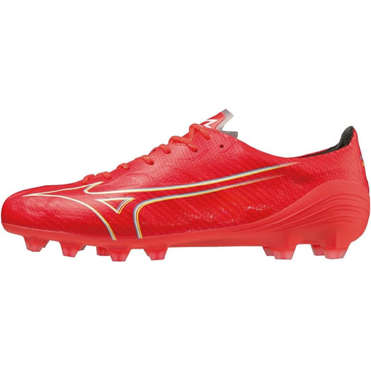 [Mizuno] Unisex Alpha ELITE P1GA2362 64 Red Soccer Spikes