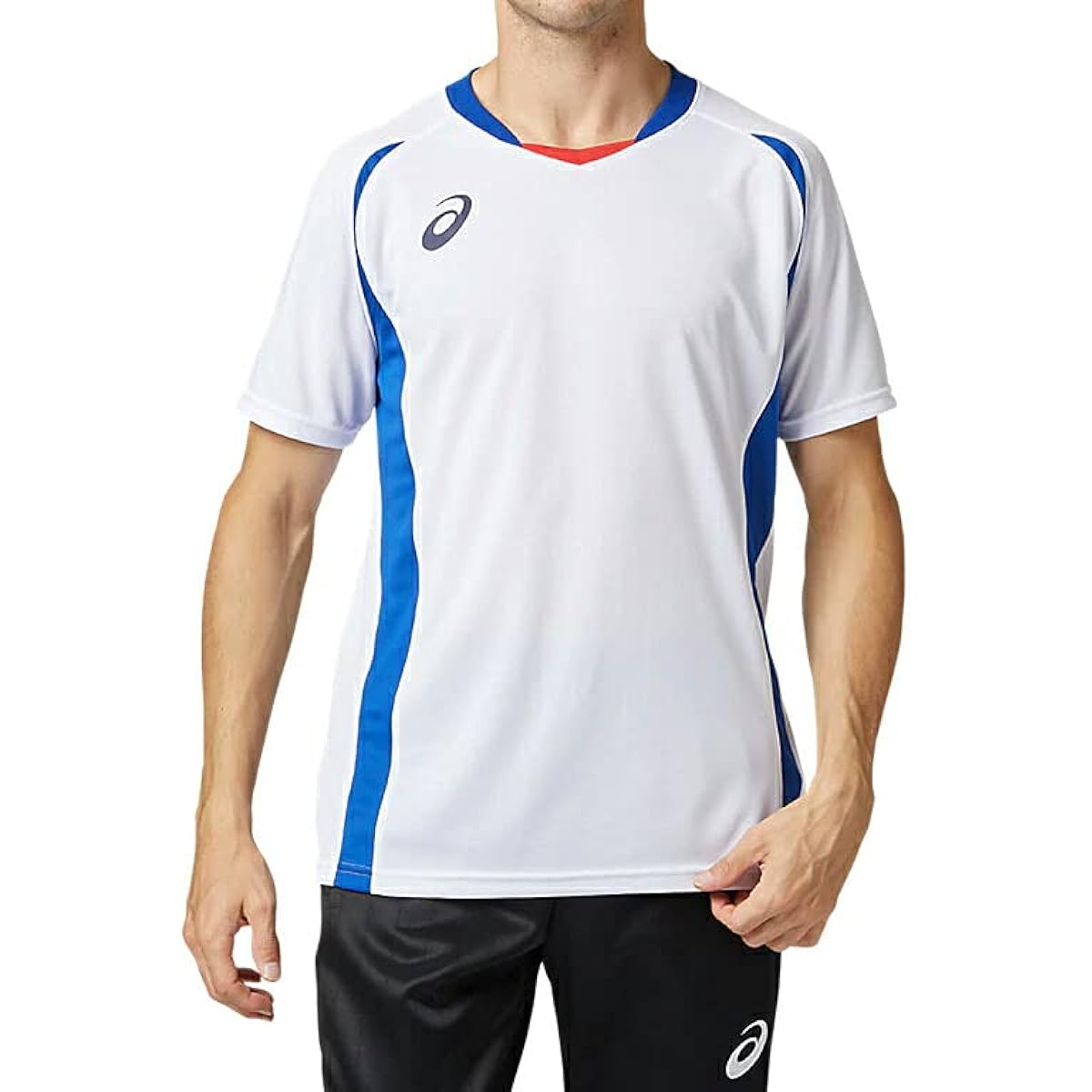ASICS 2101A061 Men's Soccer Wear Short Sleeve Game Shirt