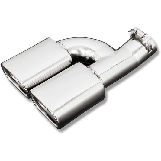 YOURS: C-HR CHR Early Late Muffler Cutter Type 2 Dual Output Fall Prevention Stainless Steel Custom Parts Accessories Dress Up TOYOTA y25-2806 [2] S