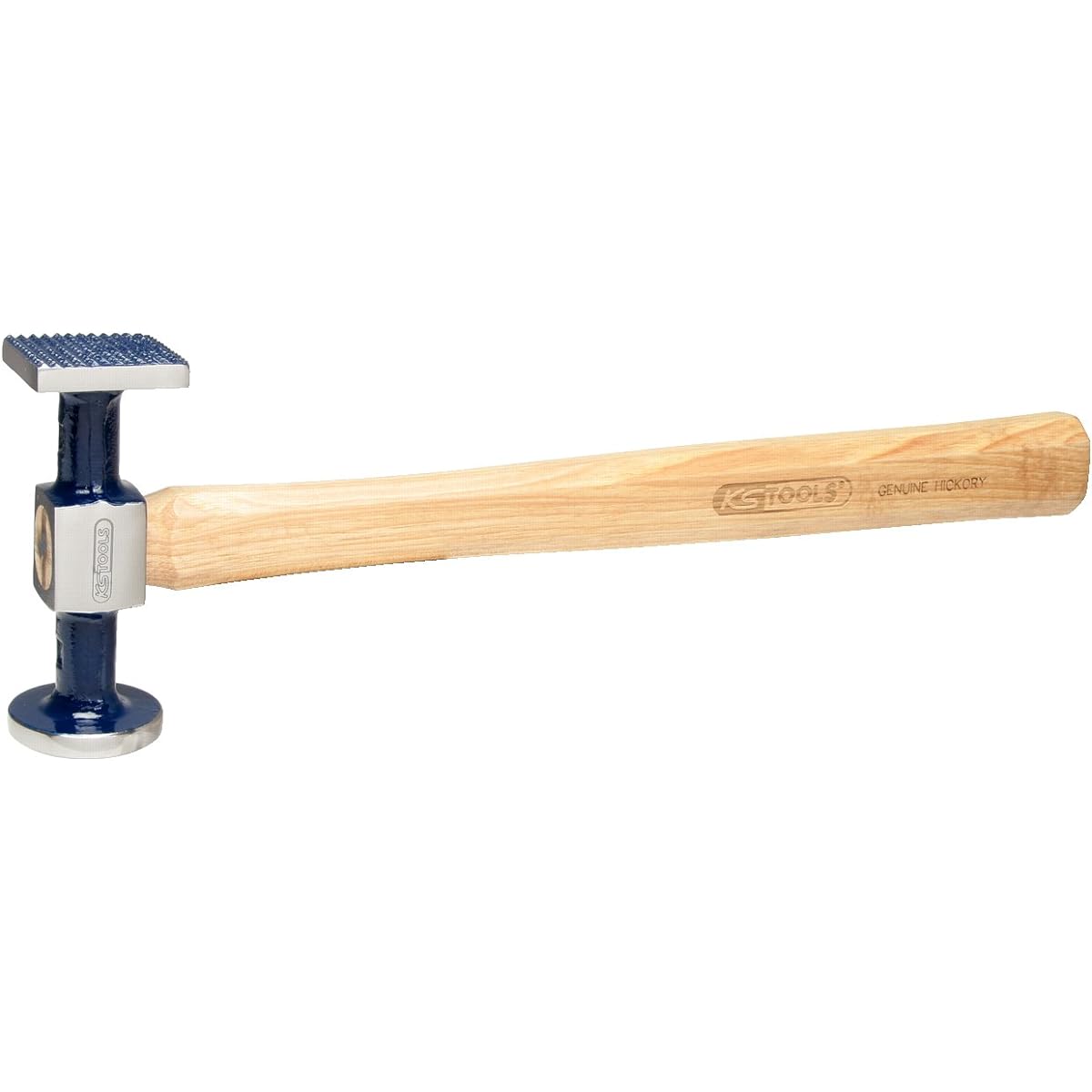 KS TOOLS Panel beaters serrated hammer round/square, 325mm Panel beaters serrated hammer round/square 325mm 140.2132