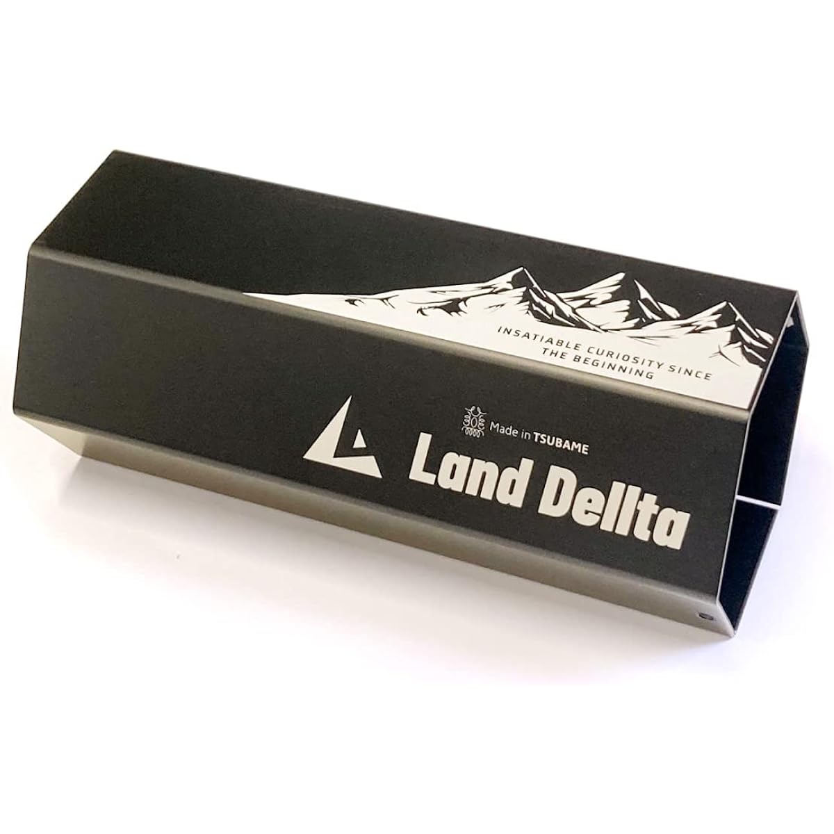 Land Dellta "Insatiable Quest" [Made in Tsubame Sanjo] CB Can Cover Gas Can Cover Outdoor BBQ Camping Land Delta Made in Japan Aluminum Heat Shielding Damage Protection Stylish Simple Solo Camping