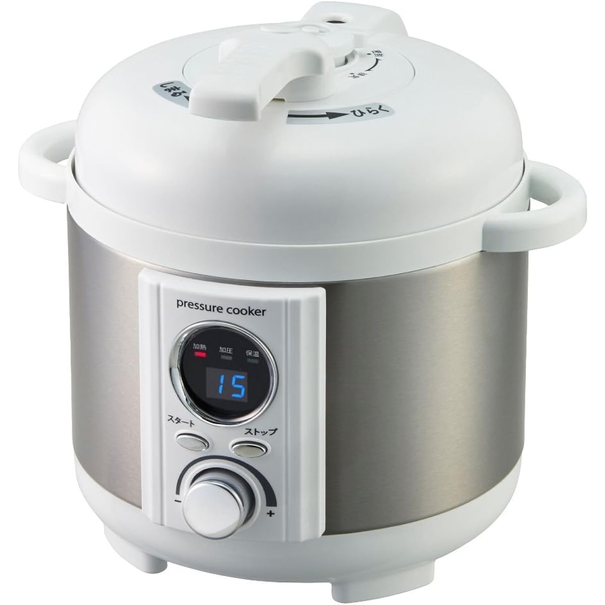 AL COLLE Electric Pressure Cooker 1.2L White LPCT12W