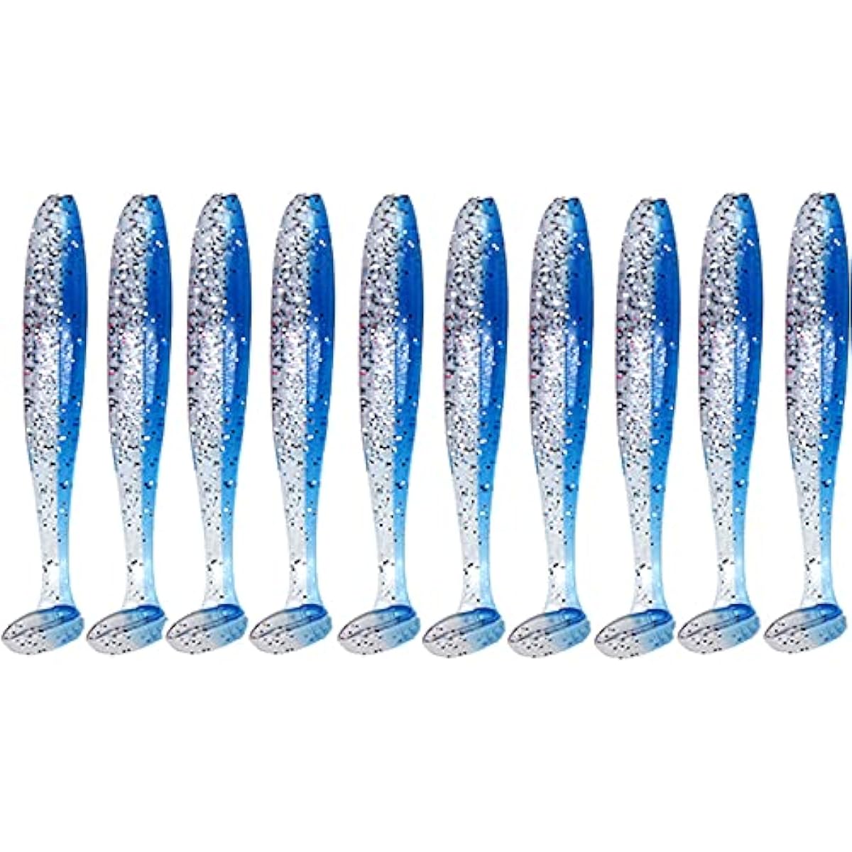 Fishhooks 10pcs/lot Soft Lure Silicone Bait 55/70/90mm Fishing Sea Fishing Supplies PVA Wear Agent Artificial Tackle Freshwater Saltwater (Color: NO3, Size: 70mm 2G)
