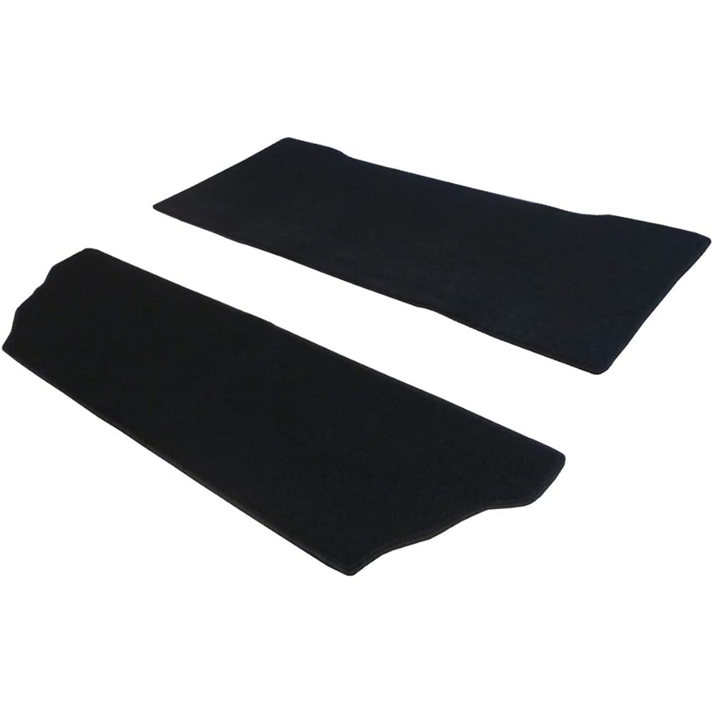 Fenice Car Mat Rug Mat Set Domestic Production (Nissan Serena e-POWER C27 Series) <2nd & 3rd Row> Black Non-slip Shape Resistant Car Mat (Car Parts Specialty Store)