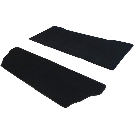 Fenice Car Mat Rug Mat Set Domestic Production (Nissan Serena e-POWER C27 Series) <2nd & 3rd Row> Black Non-slip Shape Resistant Car Mat (Car Parts Specialty Store)