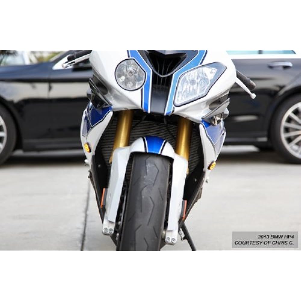 Flat Mount LED Front Turn Signal 2010-2019 BMW S1000RR HP4