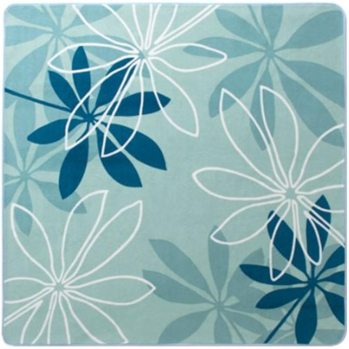 Washable Rug Ultra Small Loop Type Prill Blue 200 x 250cm