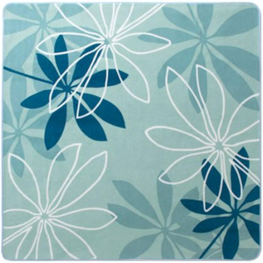 Washable Rug Ultra Small Loop Type Prill Blue 200 x 250cm