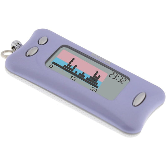 TANITA Activity Meter Calorhythm LADY plus Lilac x White AM-133-PP