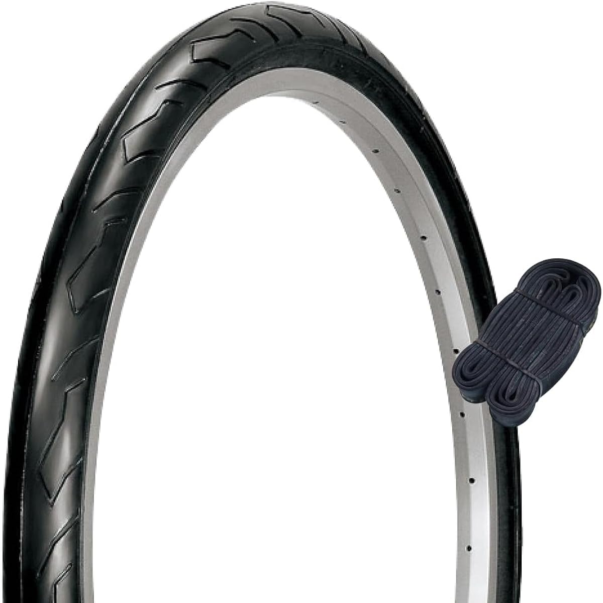 Shinko 26 inch bicycle tire tube set slick tire 26 x 1.95 black H/E SR064 60088