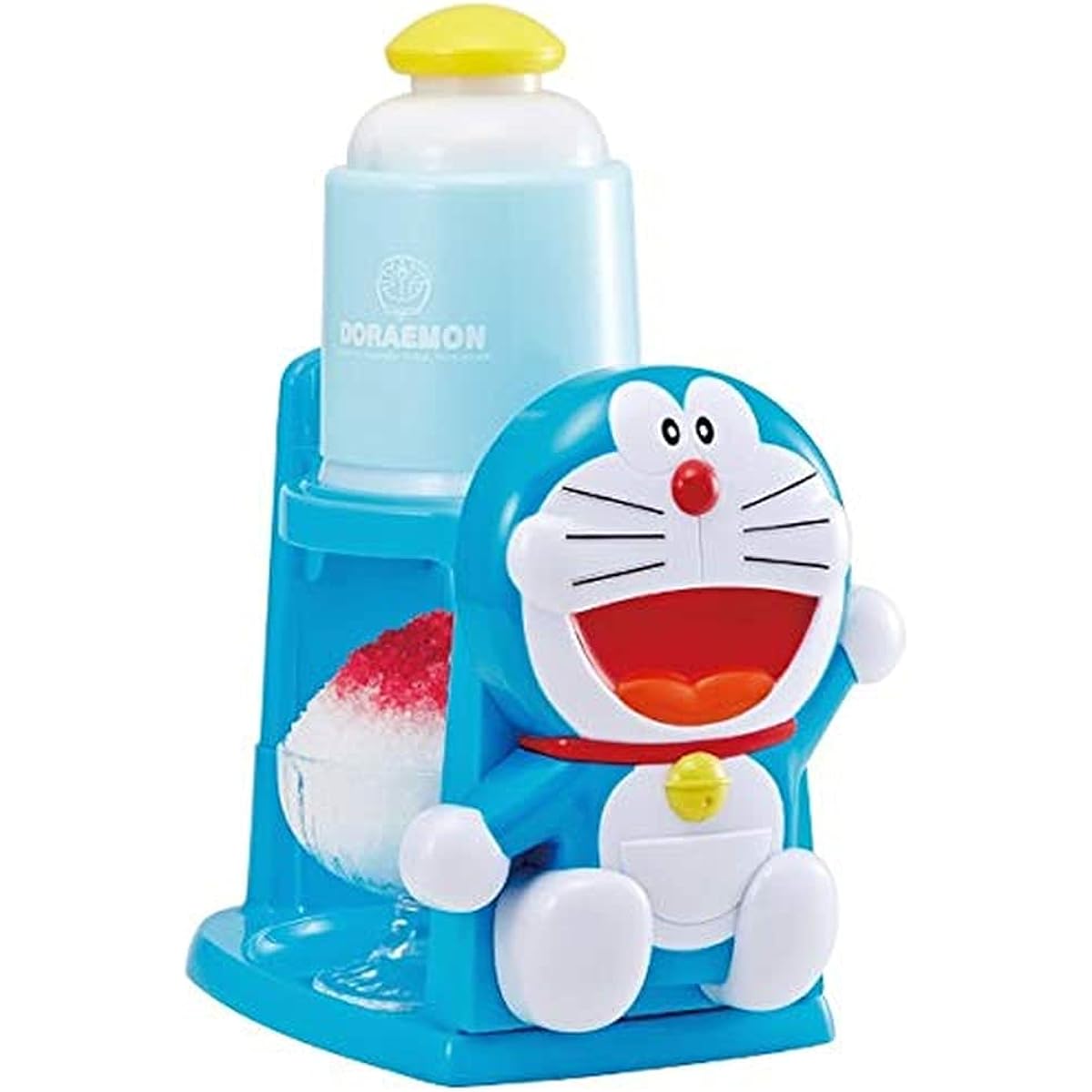 Doshisha Shaved Ice Maker, Electric Doraemon, Compatible with Individual Ice, Includes 2 Ice Cups