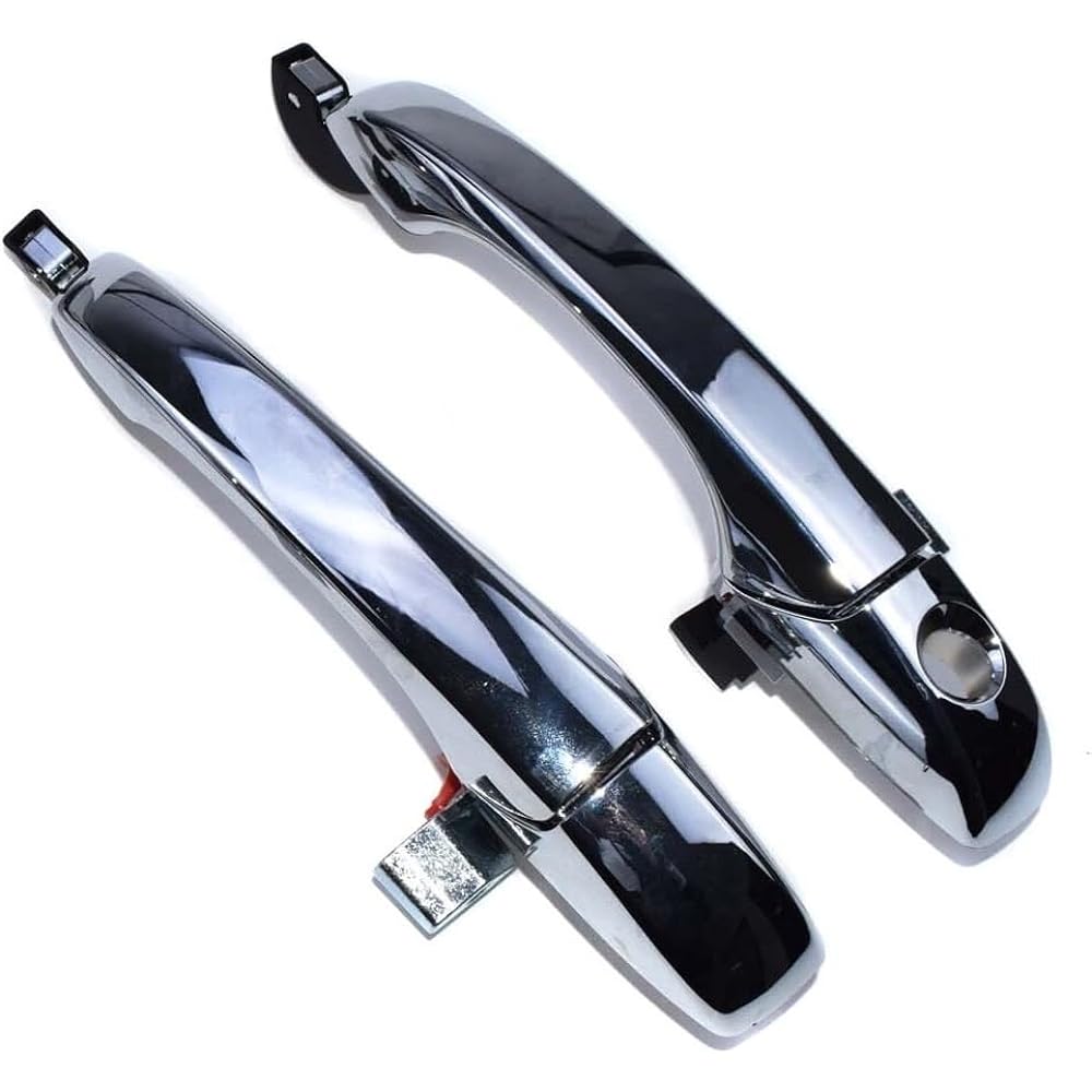 Car Parts Chrome Outside Door Handle 4589009AH 5065801AE For Chrysler 300 2005 2006 2007 2008 2009 2010 Front Rear Left Right Car Part (Color: FL and RL)