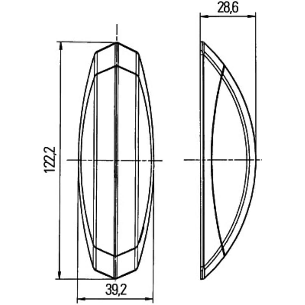 HELLA 2XS 008 479-061 Marker Light