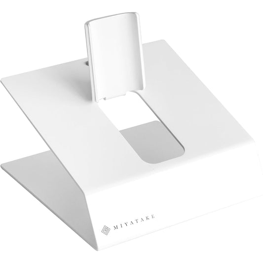 Miyatake Seisakusho Helmet Display Stand Galea for Motorcycles Can also hold bicycle helmets Can also store small items such as gloves and sunglasses EVA cushioned hook HST-100WH White