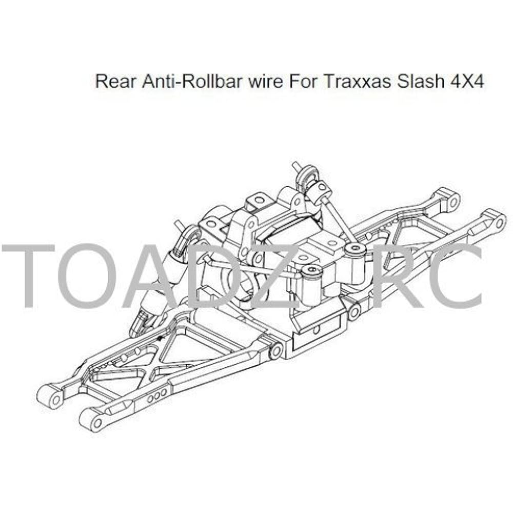 HOT RACING SLF311E Front & Rear Swaver Kit