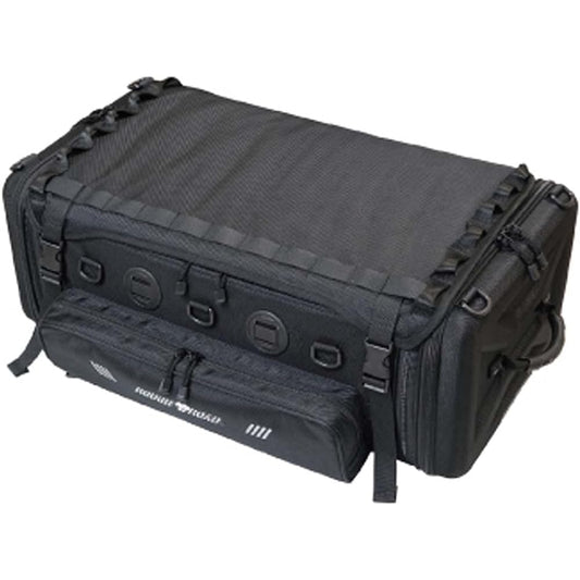 ROUGH&ROAD Container Seat Bag 64 for Motorcycles Black Capacity: 55-64ℓ (Max) RR9038