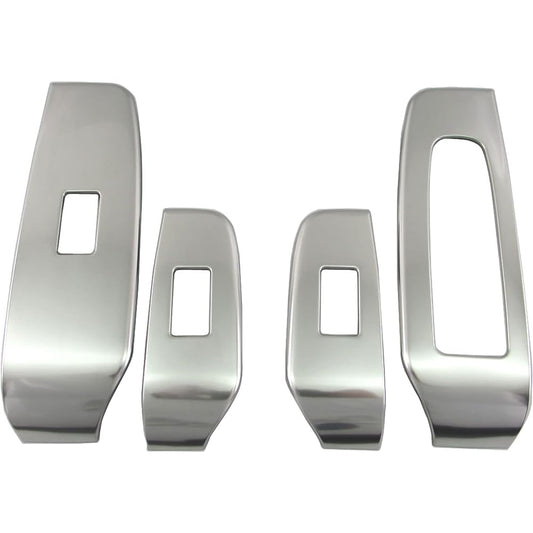 BRIGHTZ Aura E13 Stainless Steel Window Switch Cover 4PC Satin Silver [WIN-SWI-042] FE13 FE13 FSNE13 50613