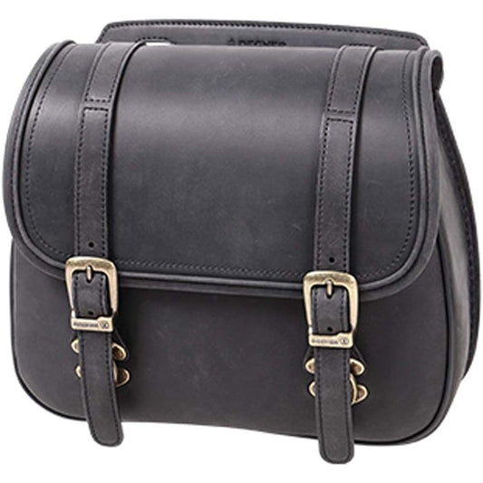 DEGNER Leather Saddle Bag/LEATHER SADDLEBAG Black SB-89