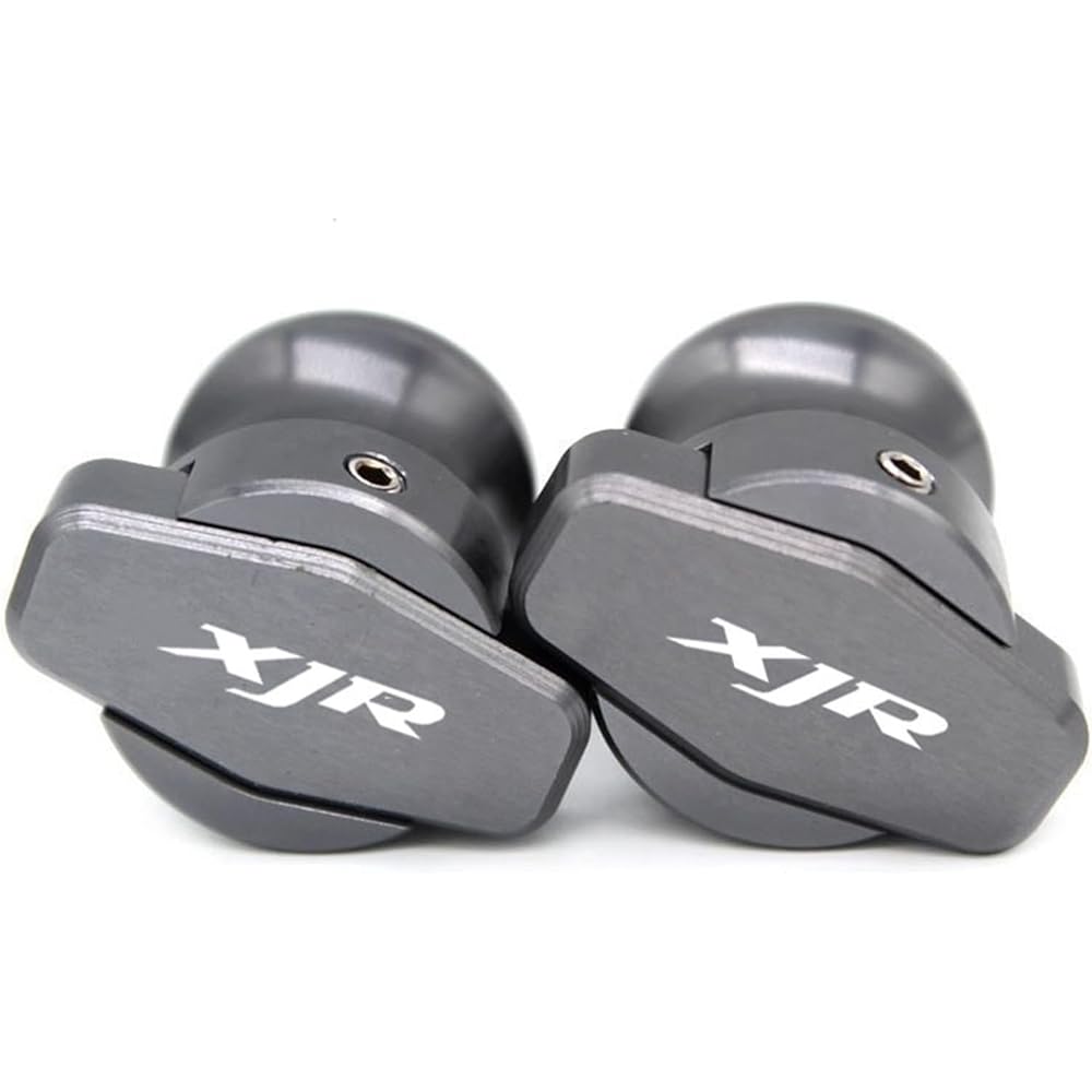 Y┐Amha XJR1300 XJR 1300 XJR1200 XJR 1200 Motorcycle CNC Frame Stand M6 Screw Slider Swing Arm Spool Slider 6mm (Color: Gray, Size: XJR)