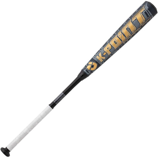 DeMARINI K-POINT Baseball Softball Bat Half and Half Top Balance/Middle Balance for General Softball
