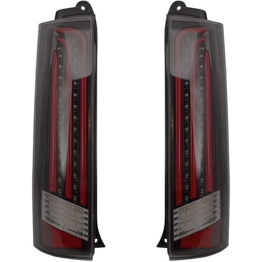 TRISTAR'S [Every Wagon DA64W] Sequential Turn Signal Fiber LED Tail Lamp Left and Right Set Flowing Turn Signal (Inner Black/Smoke Lens)