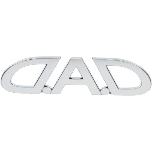 Garcon DAD Logo Emblem Silver [L Size] HA572-02 D.A.D