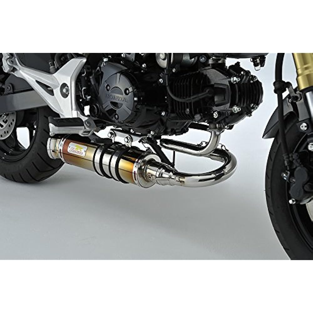 Realize 4-Stroke Muffler, Laguna Ti (Titanium) [HONDA GROM MSX125] 405-103-01