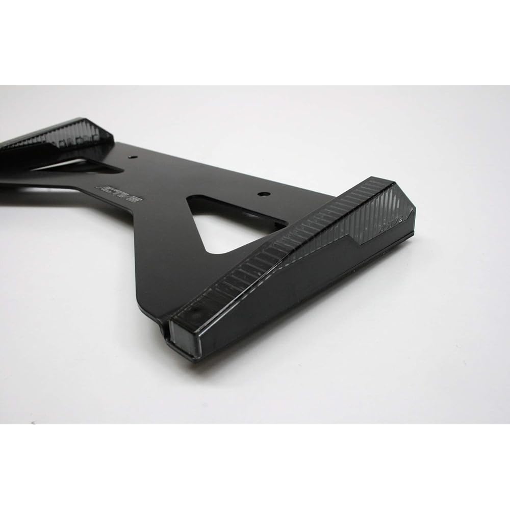 Active LED Number Side Turn Signal, Straight Smoke Lens