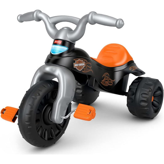 Fisher Price [Online only] Easy to ride with wide tires! Harley-Davidson tricycle [2-5 years old *Weight ~25kg] W1778