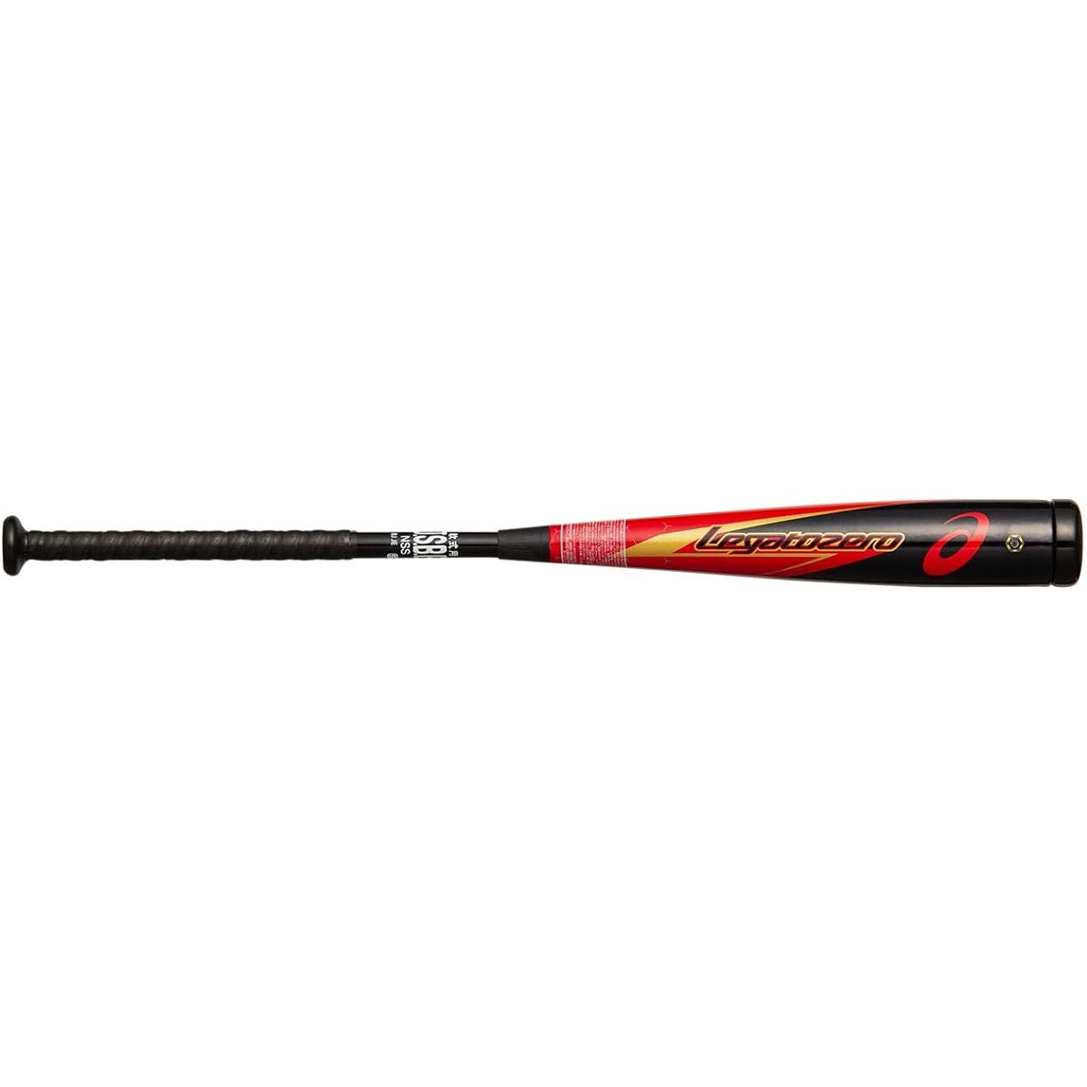 ASICS Baseball LEGATOZERO Composite FRP/Metal Bat for Softball Compatible with J.S.B.B Rules 3121A266 S84