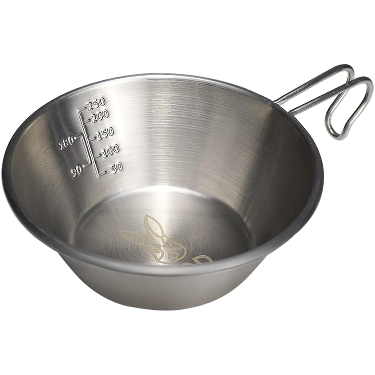 DOD Usa Sheraco Stainless Steel Shera Cup Shallow Approx. 350ml Silver SC1-764-SL